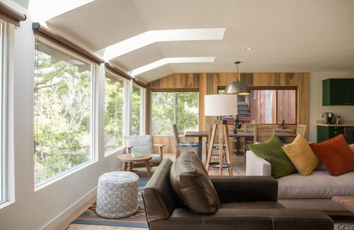 Kernville House | Big View House on Kern River Private Waterfront Retreat Fireplace Dog OK