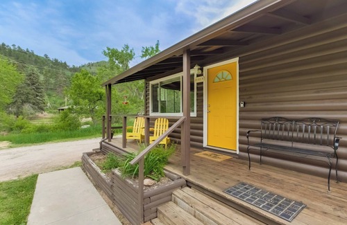 Lyons Cabin | Birch Cabin~MTN Views~ Firepit~ River Access!