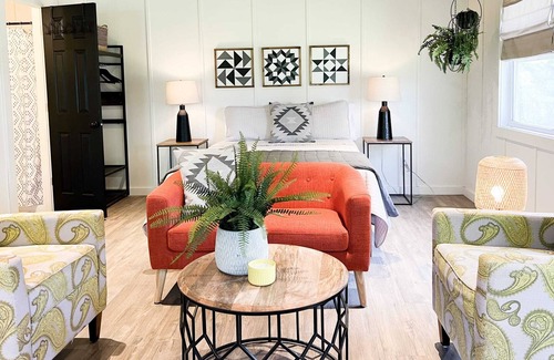 Newnata Cabin | Black Sheep Casita ~ With Firepit