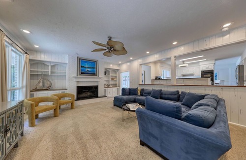 North Myrtle Beach House | Block from Ocean, Private Heated Pool, Hot Tub, Pool Table, Ping Pong, Golf