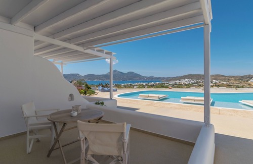 Adamas Apartment | BLU 2 Pool front traditional studio with excellent sea view ΜΑΓ 1304295