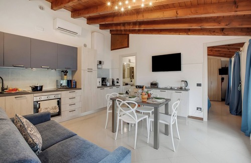 Gargnano Apartment | Blu Lavanda Lakeview Terrace + Garden, Gargnano, Italy