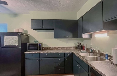 Logan Cottage | Blue Cottage With Game Room Deck & Hot Tub