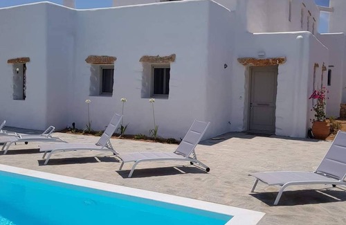 Paros Villa | Blue lagoon villa - Cycladic villa by the sea with private pool