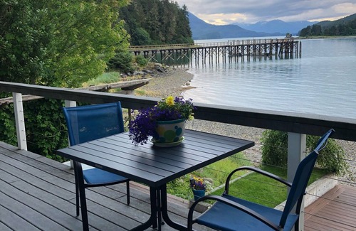 Juneau House | Blue Mussel Beach- Spectacular, serene, waterfront home