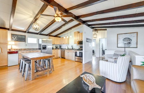 Norwood House | Boat Dock and Slip Waterfront Home on Lake Tillery!