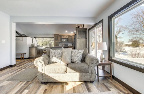 Oconto House | Boat Dock: Riverfront Oconto Home!