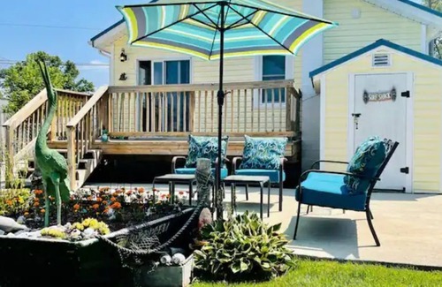Colonial Beach Cottage | Boaty McBeach House: A Short Walk to Beach, Waterfront Sunsets & Restaurants!