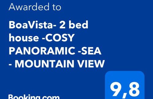 Campanario Apartment | BoaVista- 2 bed house -COSY PANORAMIC -SEA - MOUNTAIN VIEW