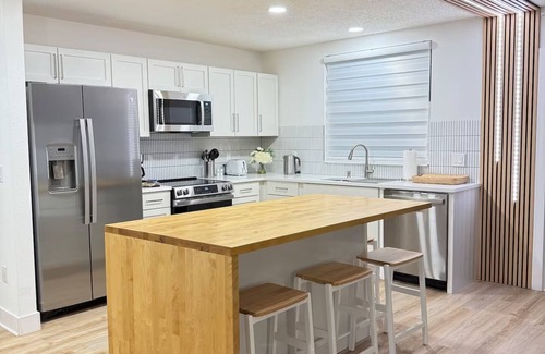 Palm Coast House | Boho Luxe Escape - Pet Friendly, Fire Pit, Grill, & Beach!