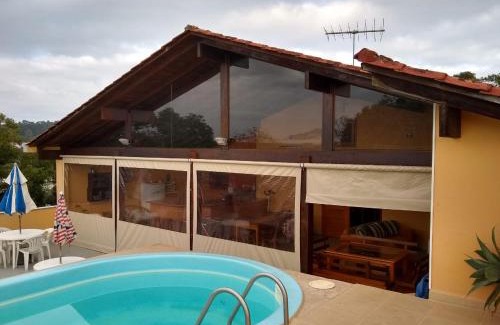 Bom Principio Apartment | Bosque Urbano - Cobertura Privativa com Lareira e Piscina