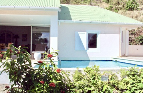 Grand Cul-de-Sac Villa | BOUGAINVILLIERS Very Private and Charming Villa With Sea View Close to the Beach