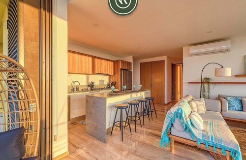 Lazaro Cardenas Apartment | Brand New 2BR APT - Stunning Ocean & Sunset Views