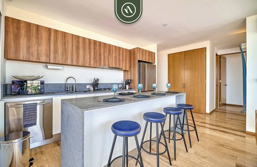 Lazaro Cardenas Apartment | Brand New 2BR APT - Stunning Ocean & Sunset Views