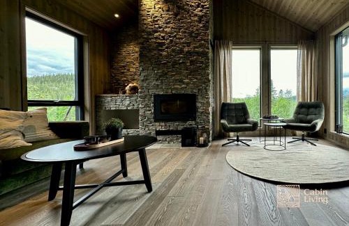 Hjartdal House | Brand new cabin on the sunny side of Gaustatoppen with a beautiful view