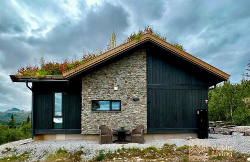 Hjartdal House | Brand new cabin on the sunny side of Gaustatoppen with a beautiful view