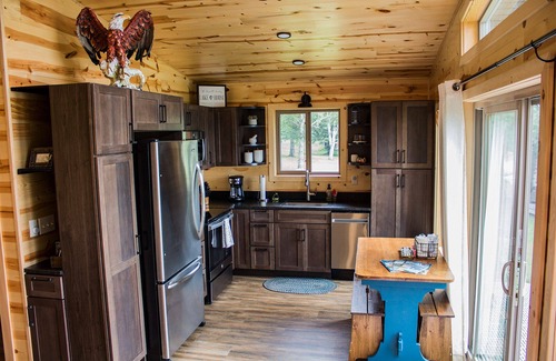 Remer Cabin | Brand New Lakefront Cabin on Peaceful Big Sand Lake