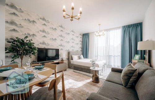 Al Hamra Village Apartment | Brand New Studio Canal View