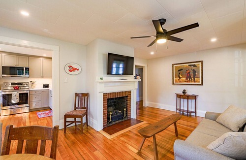 Camden Apartment | Brand new! Thoughtfully renovated ground floor apartment in downtown Camden.