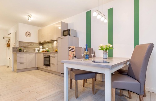 Zingst Apartment | Bright, modern vacation apartment with upscale furnishings and a view of the Bodden