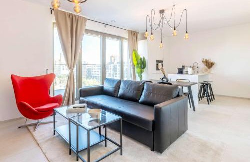 Sanem Apartment | Bright Flat with Balcony & Comfort