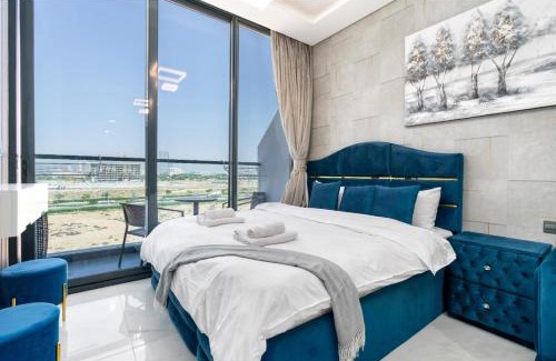 Dubai Apartment | Bright Resort Style Studio Amenities Samana GA by Vibel