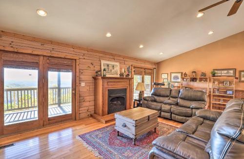 Bostic House | Bring a Pet Bostic Cabin with Mtn Views!