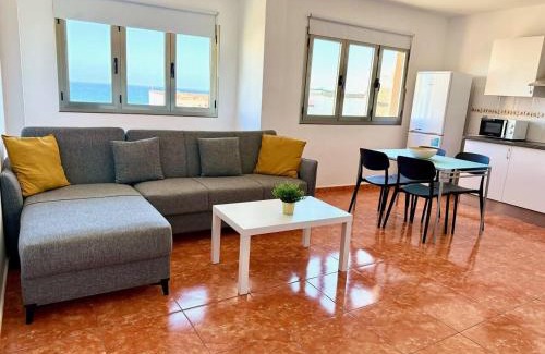 Pozo Izquierda Apartment | Brisa Marina amplio y luminoso con vistas al mar