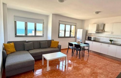 Pozo Izquierda Apartment | Brisa Marina amplio y luminoso con vistas al mar