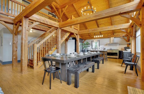 Robertsdale House | Broad Top Cabin | Pond + Putting Green