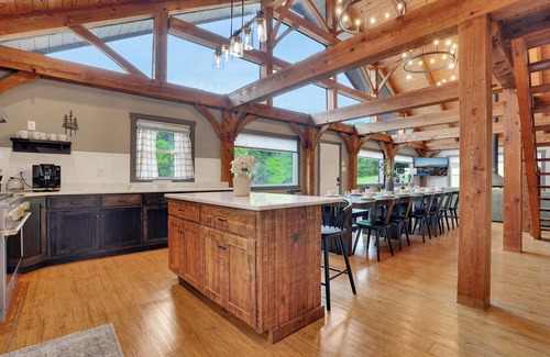 Robertsdale House | Broad Top Cabin | Pond + Putting Green