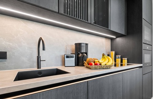 List Apartment | Brooklyn Bridge Suite Sylt with ethanol fireplace and proximity to the North Sea