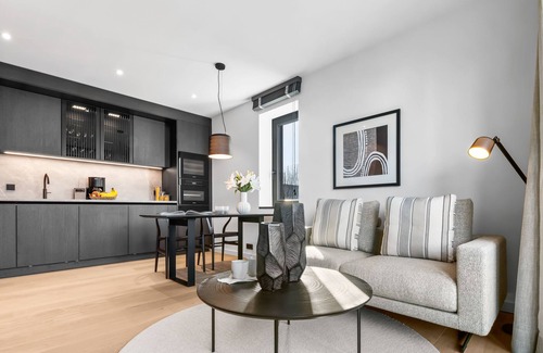 List Apartment | Brooklyn Bridge Suite Sylt with ethanol fireplace and proximity to the North Sea