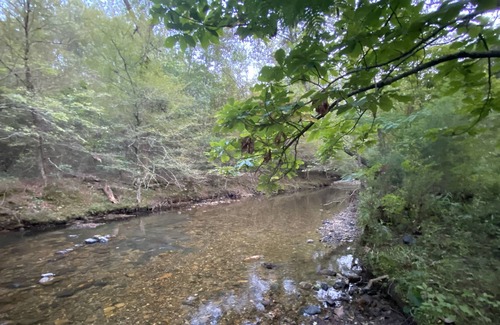 Pine Ridge RV Rental | Brookside RV Retreat Site #3-Big Fork Creek Access-Close to Wolf Pen Gap