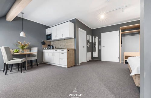 Dagebuell Apartment | Bude 4 directly on the dike in Dagebüll for 2 persons with water view