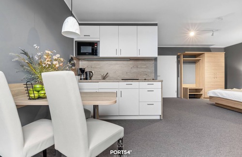 Dagebuell Apartment | Bude 4 directly on the dike in Dagebüll for 2 persons with water view