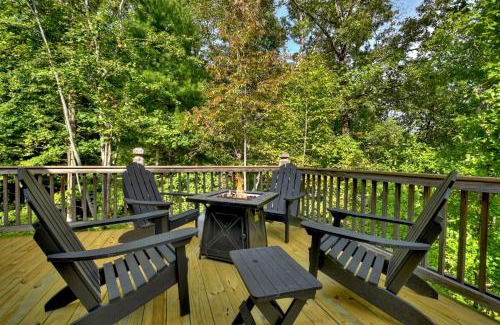 Natures Courtyard Villa | Buffalo Ridge Fish in the pond soak in the hot tub