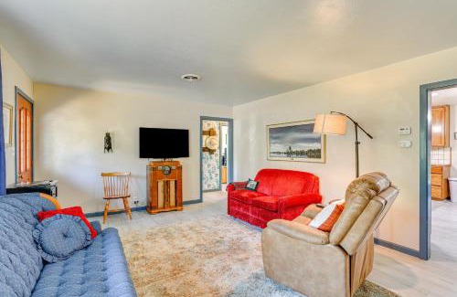 Burney House | Burney Cottage with Game Room Walk to Town!