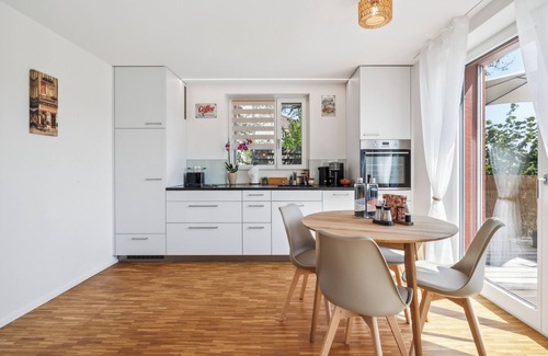 Brugg Apartment | Business I Family Apartment - Aare view, near old town I Terrace + parking lot