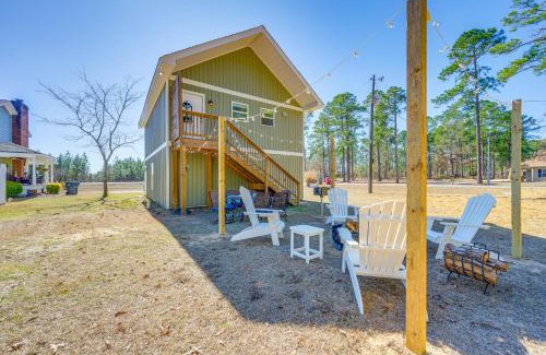 Crawford County Apartment | Byron Getaway with Fire Pit - Near MGA and Mercer!