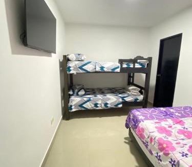 La Boquilla Apartment | Cómodo & Económico Apartamento para 4 pax en La Boquilla