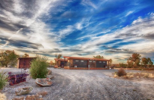 Riverton Cabin | C2: Modern cabin on Wind River on working cattle ranch