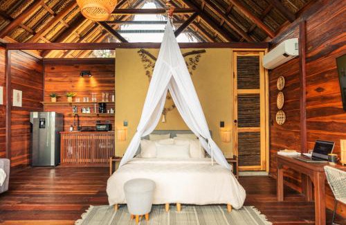 Los Naranjos House | Cabaña Colibri Cielva Tayrona Vista al Mar con Aire Acondicionado Tax Free