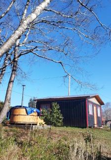 Carahue House | Cabaña con Tinaja