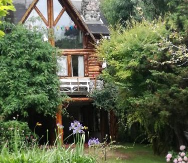 Mar de Las Pampas House | Cabaña de troncos Willow