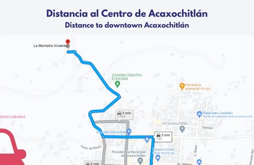 Acaxochitlan Apartment | Cabaña Escondida | Naturaleza y Aventura