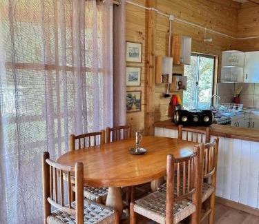 Valparaiso House | Cabaña los Gansos Playa Bosque Grill Wi-Fi TV