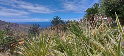 Alojera House | Cabaña Los Palmeros, vista al mar y la montaña