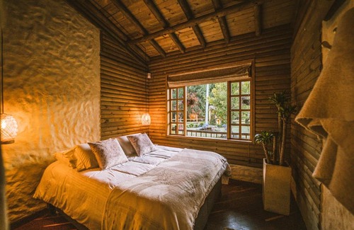 Guatavita Cabin | Cabaña "MOX CONECTA vista al embalse de Tominé Colombia Guatavita