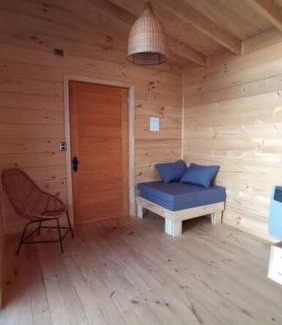 Pelluhue House | Cabaña Orca Lodge Norte frente al mar en Curanipe, Ideal para desconectar en pareja